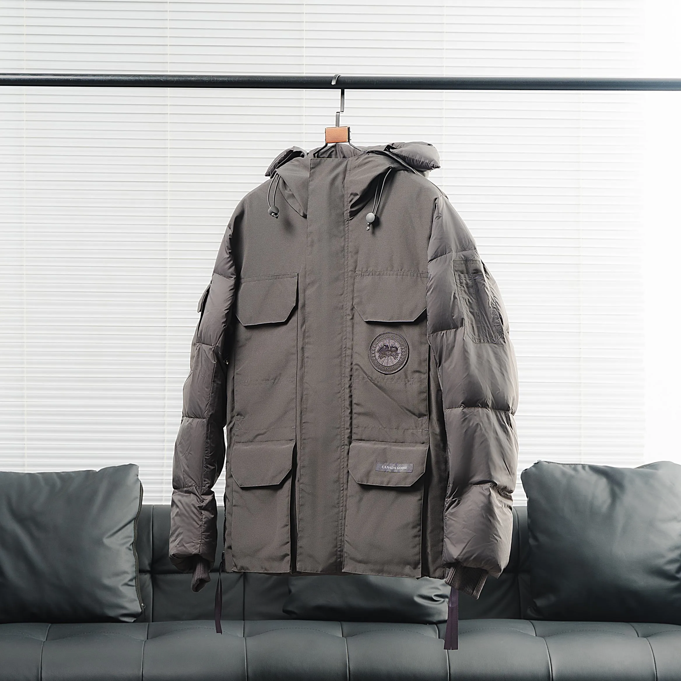 P1160 2058MW Paradigm Expedition Parka-WD Men's Gray Size: XS S M L XL XXL.